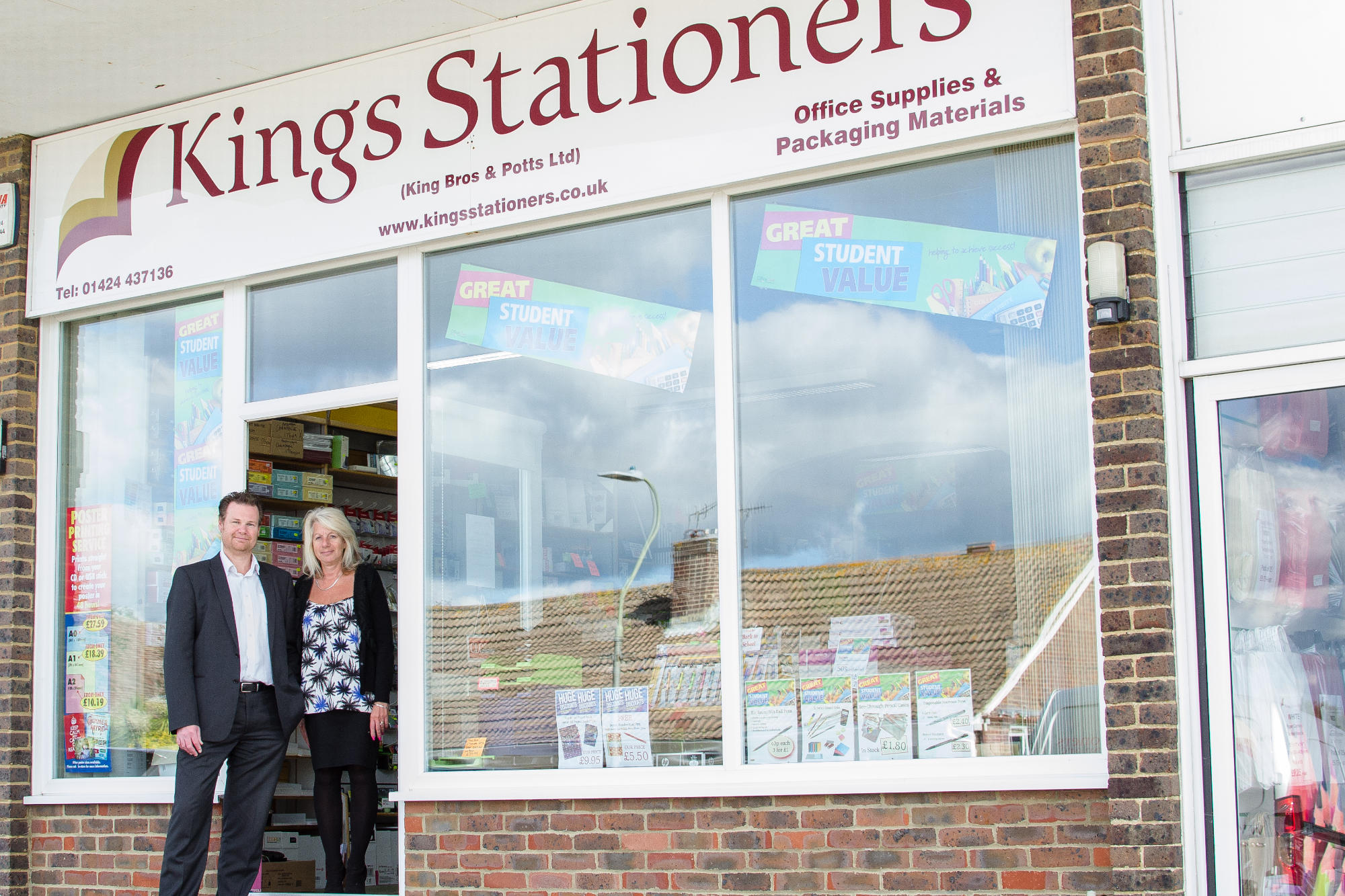 Kings Stationers Retail Shop