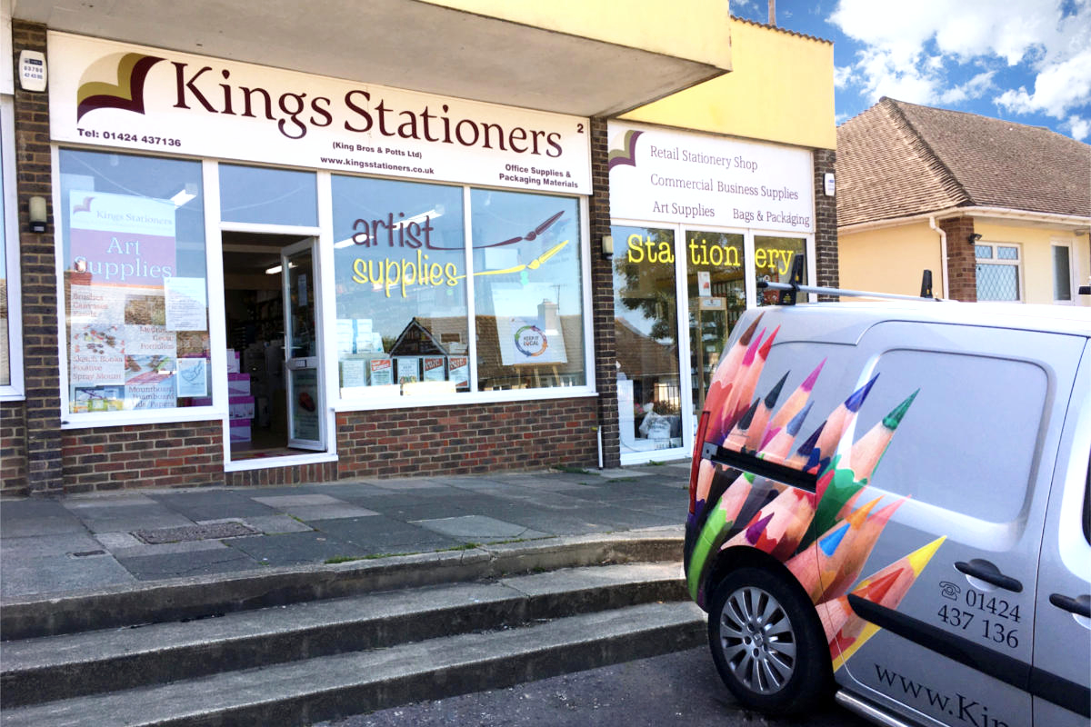 Kings Stationers Retail Shop