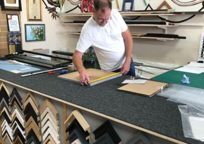 Kings Stationers offer a bespoke framing service